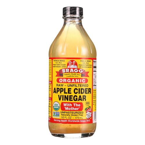 Bragg - Apple Cider Vinegar - Organic - Raw - Unfiltered - 16 Oz - 1 Each - 074305001161