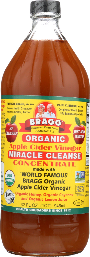 Organic Apple Cider Vinegar Miracle Cleanse Concentrate - 074305014321