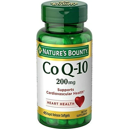 Nature s Bounty Co Q-10 200 mg 45 Softgels - 074312020919