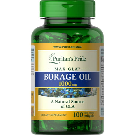 Puritan s Pride Borage Oil 1 Gram - 074312177323