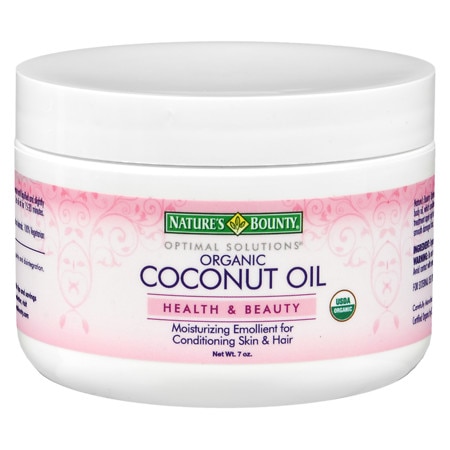 Nature's Bounty Optimal Solutions Health & Beauty Organic Coconut Oil, 7 oz - 074312533334