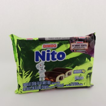 Nito chocolate creme-filled sweet baked good chocolate, chocolate - 0074323091199