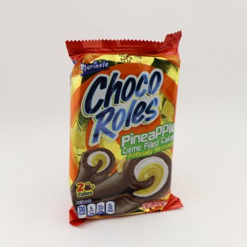 Pineapple creme filled cakes choco roles - 0074323095777