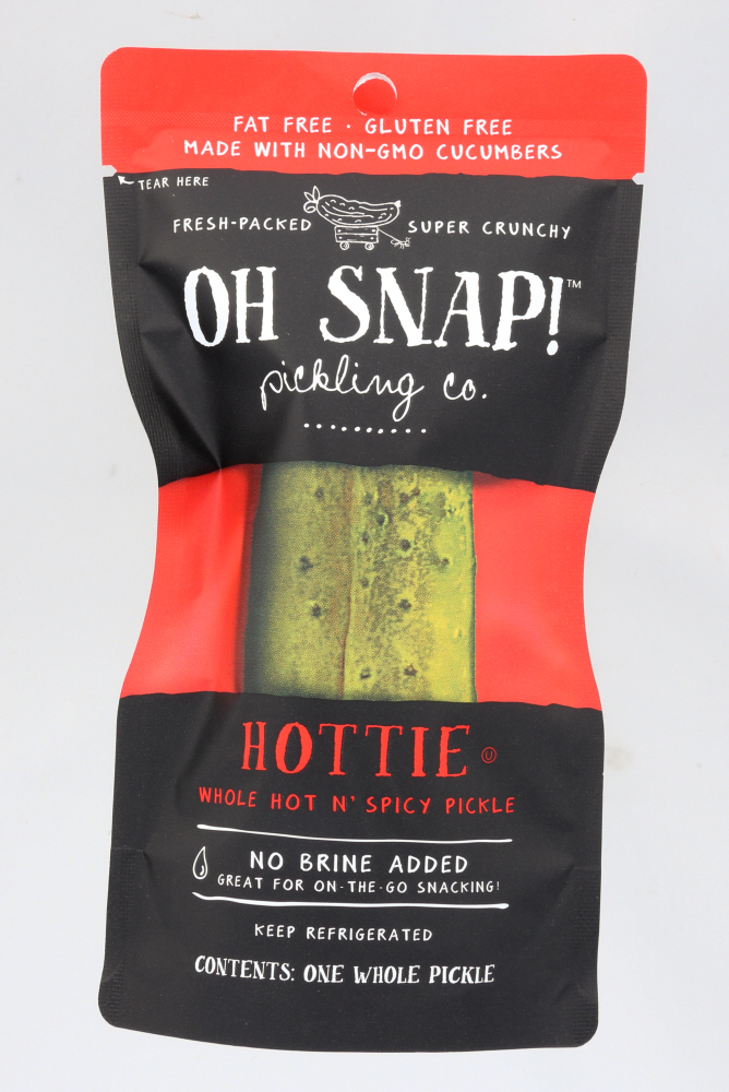 OH SNAP: Hottie Whole Hot & Spicy Pickle, 3 oz - 0074329123375