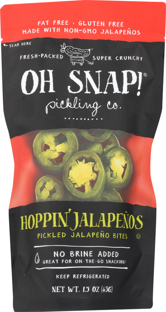OH SNAP: Hoppin Jalapenos Bites, 1.5 oz - 0074329123443