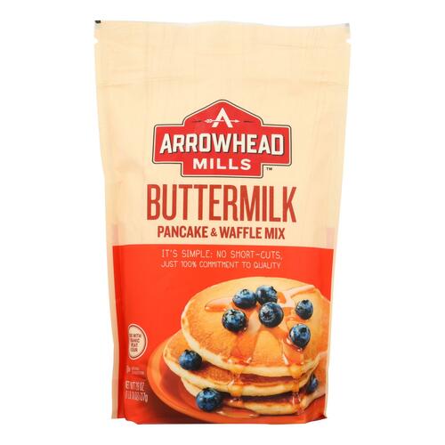  Arrowhead Mills Buttermilk Pancake & Waffle Mix, 26 oz.  - 074333685104