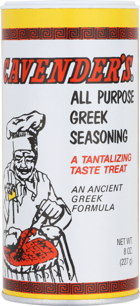 CAVANDER’S: All Purpose Greek Seasoning, 8 Oz - 0074350000027