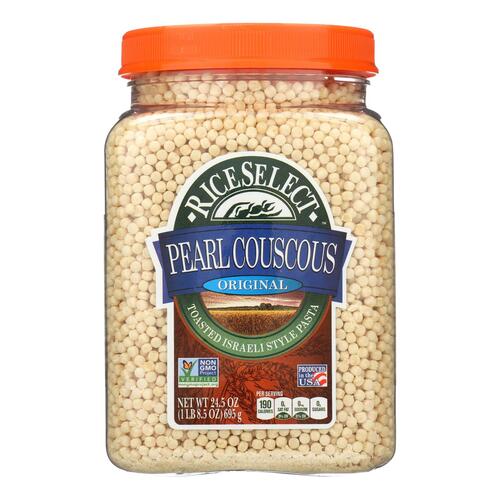 RICESELECT: Original Plain Pearl Couscous, 24.5 oz - 0074401704232