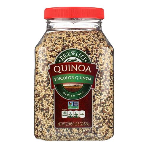 RICESELECT: Tri Color Quinoa, 22 oz - 0074401734222