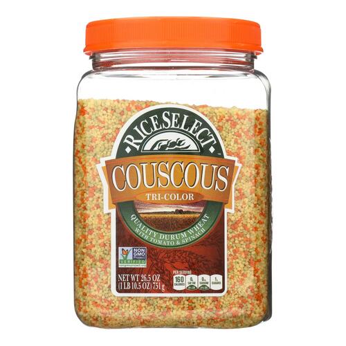 Rice Select Couscous - Tri - Color - Case Of 4 - 26.5 Oz. - 074401734321