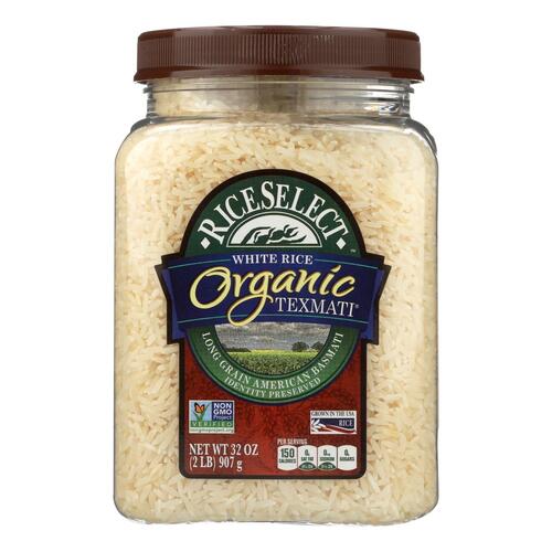 RICESELECT: Organic Texmati White Rice, 32 oz - 0074401911418