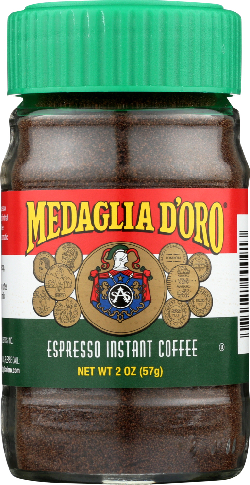 MEDAGLIA D’ORO: Espresso Instant Coffee, 2 oz - 0074471000913