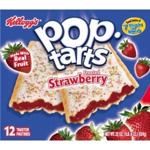  KELLOGGS POP TARTS STRAWBERRY FROSTED 12 CT - 074523017012