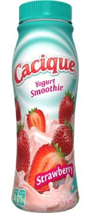 YONIQUE: Strawberry Yogurt Drink, 7 oz - 0074562250302