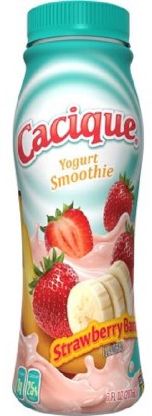 YONIQUE: Strawberry Banana Yogurt Drink 7 oz - 0074562251309