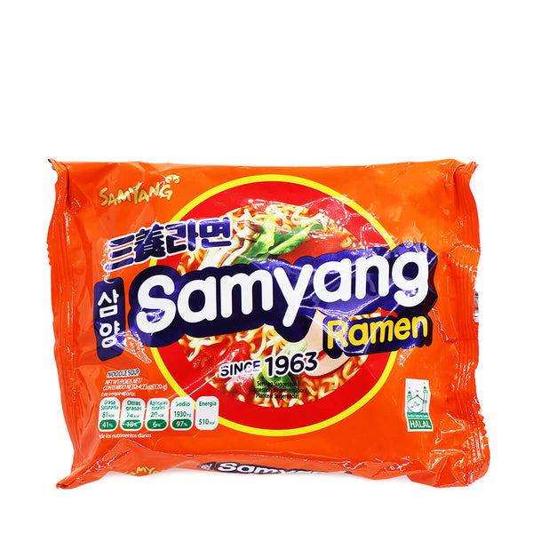 Samyang Oriental Instant Noodle Soup (Ramen) - Spicy Flavour Ramen - samyang