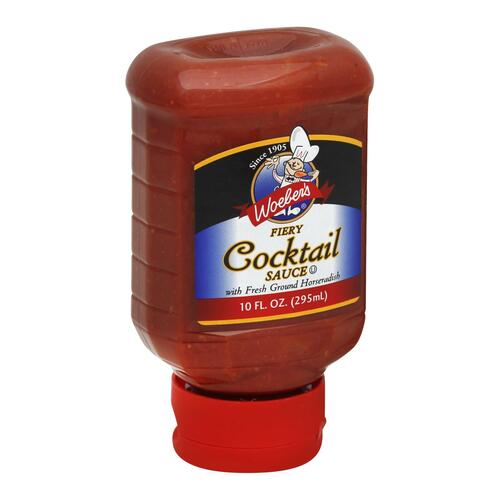 Woeber's Supreme Fiery Cocktail Sauce - Case Of 6 - 10 Oz. - 074680001978