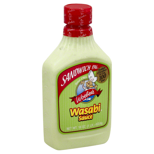 Woeber'S, Wasabi Sauce - 074680012905