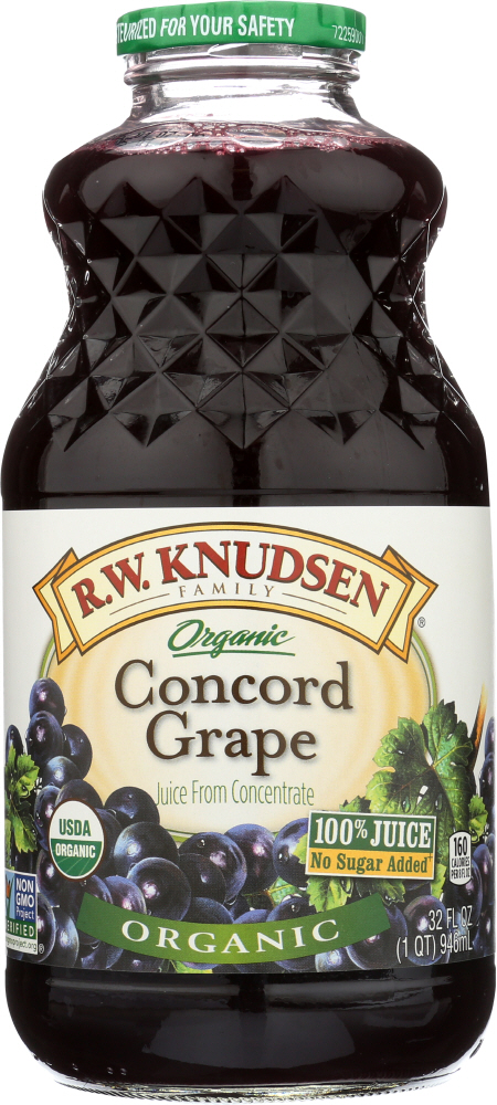 Organic Concord Grape Juice From Concentrate - 074682103038