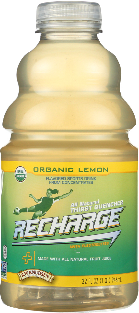 Organic Lemon Flavored Thirst Quencher Juice Beverage From Concentrates, Organic Lemon - 074682105353