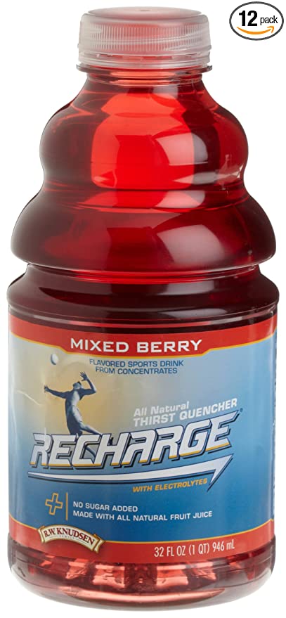 R.W. Knudsen Family, Recharge Sports Drink, Mixed Berry - 074682105377