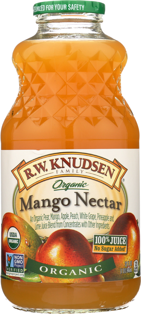 KNUDSEN: Juice Mango Nectar Organic, 32 oz - 0074682107746