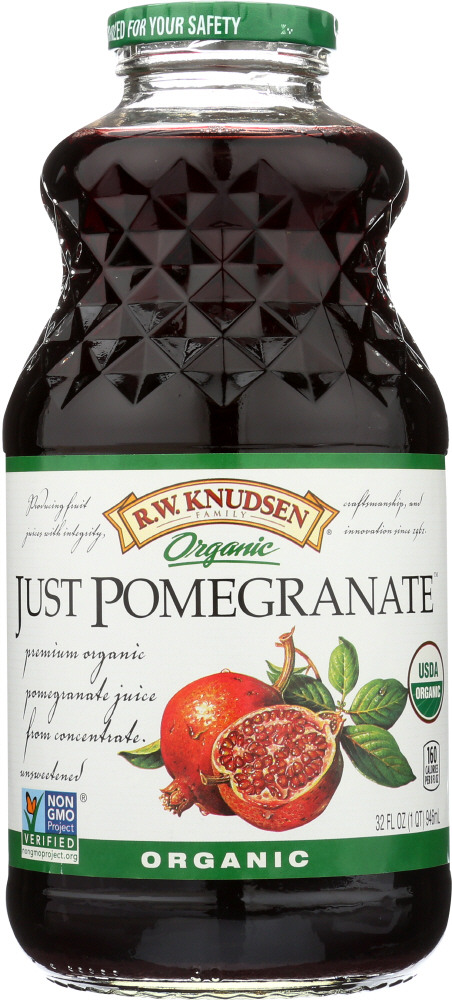 R.W. Knudsen Family Organic Just Pomegranate Fruit Juice - 074682107883