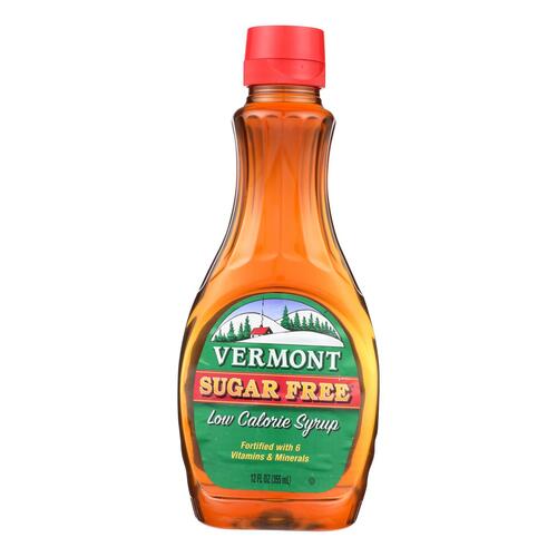 Maple Grove Farms - Vermont Sugar Free Low Calorie Syrup - Case Of 12 - 12 Fl Oz. - 074683005515
