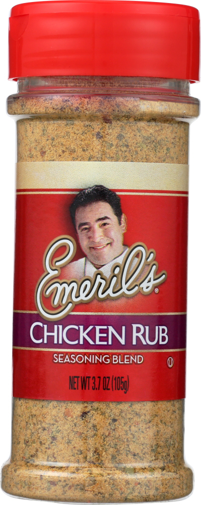 EMERILS: Chicken Rub Seasoning, 3.7 oz - 0074683097909