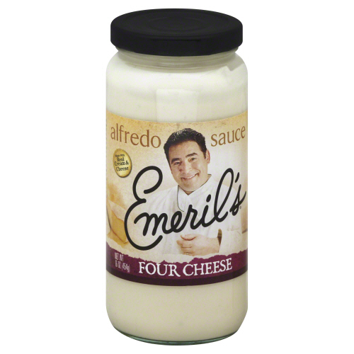 EMERILS: Four Cheese Alfredo Sauce, 16 oz - 0074683099378