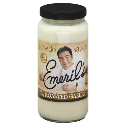 EMERILS: Roasted Garlic Alfredo Sauce, 16 oz - 0074683099385