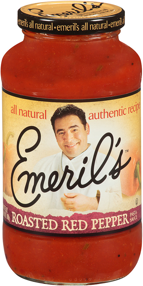 EMERIL’S: Roasted Red Pepper Pasta Sauce, 25 Oz - 0074683099453