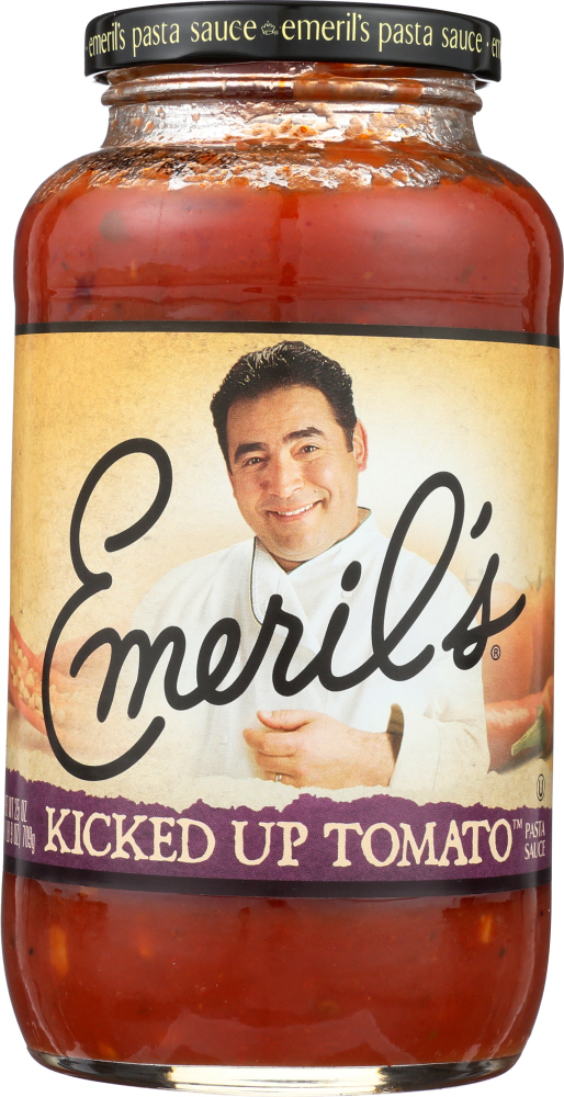 EMERIL’S: Kicked Up Tomato Pasta Sauce, 25 oz - 0074683099507