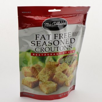 Mrs. cubbison's, fat free seasoned croutons - 0074714084083