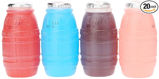  Little Hugs, Berry Blends Fruit Barrels, 8 Fl Oz (pack of 20)  - 074806015032