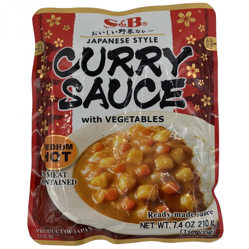 Curry sauce with vegetables - 0074880061710