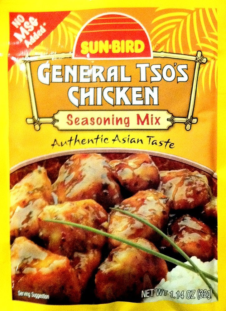 SUNBIRD: General Tso’s Chicken Seasoning Mix, 1.14 oz - 0074880070323