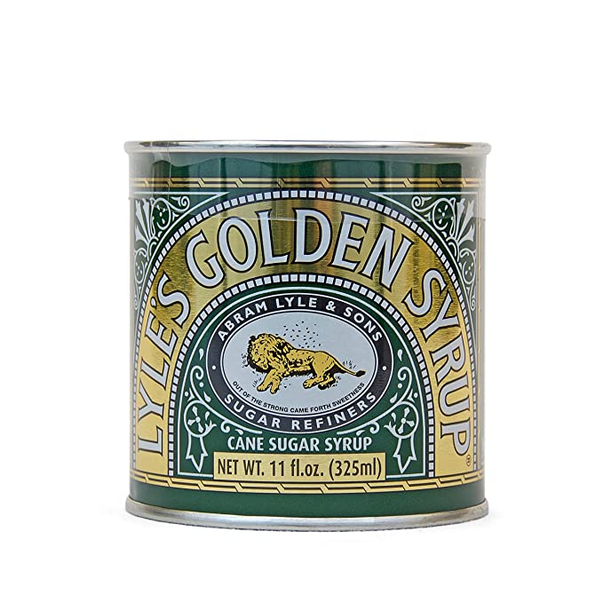 Lyle's Golden Syrup, Original Tin, 11 Ounce (Pack of 12) - 074890001126
