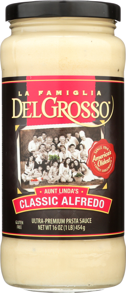 Aunt Linda'S Classic Alfredo Ultra-Premium Pasta Sauce, Aunt Linda'S Classic Alfredo - 074908360658