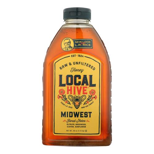 Midwest raw & unfiltered honey, midwest - 0075002600404