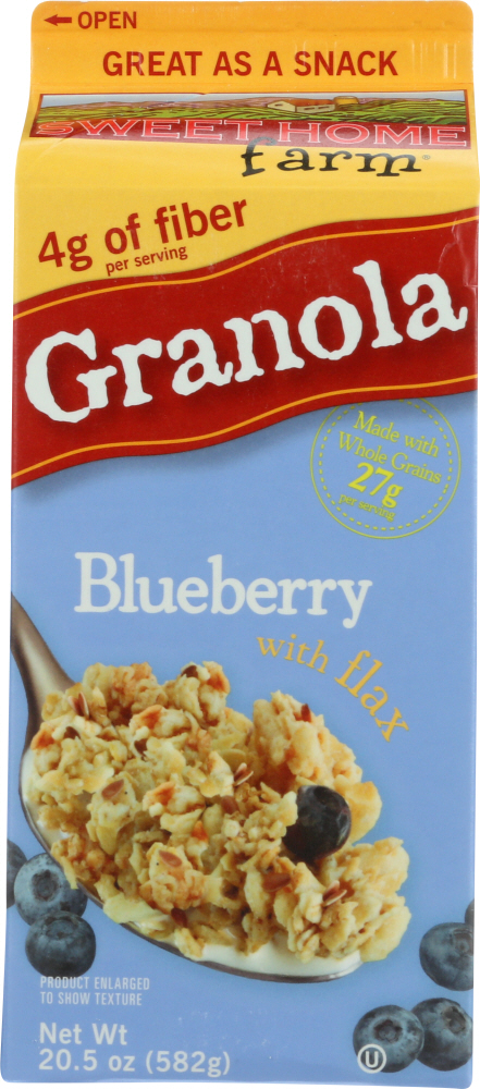 Sweet Home Farm, Granola, Blueberry With Flax - 075070104408