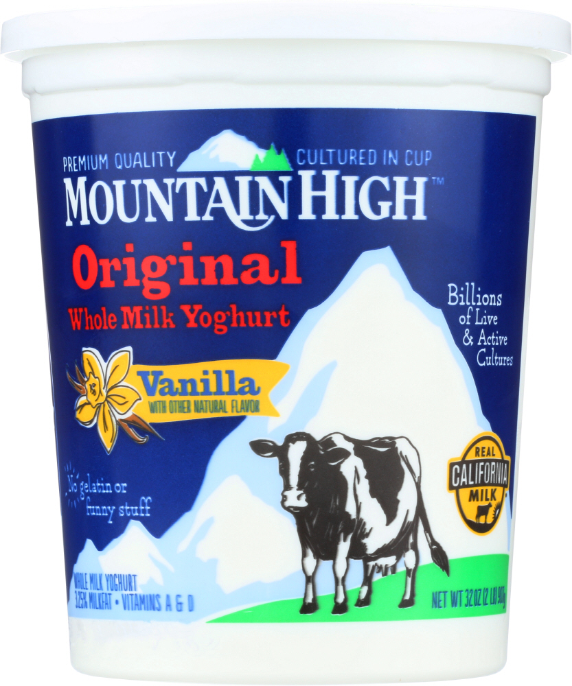 Mountain High Original Style Vanilla Yogurt - 00075270001613