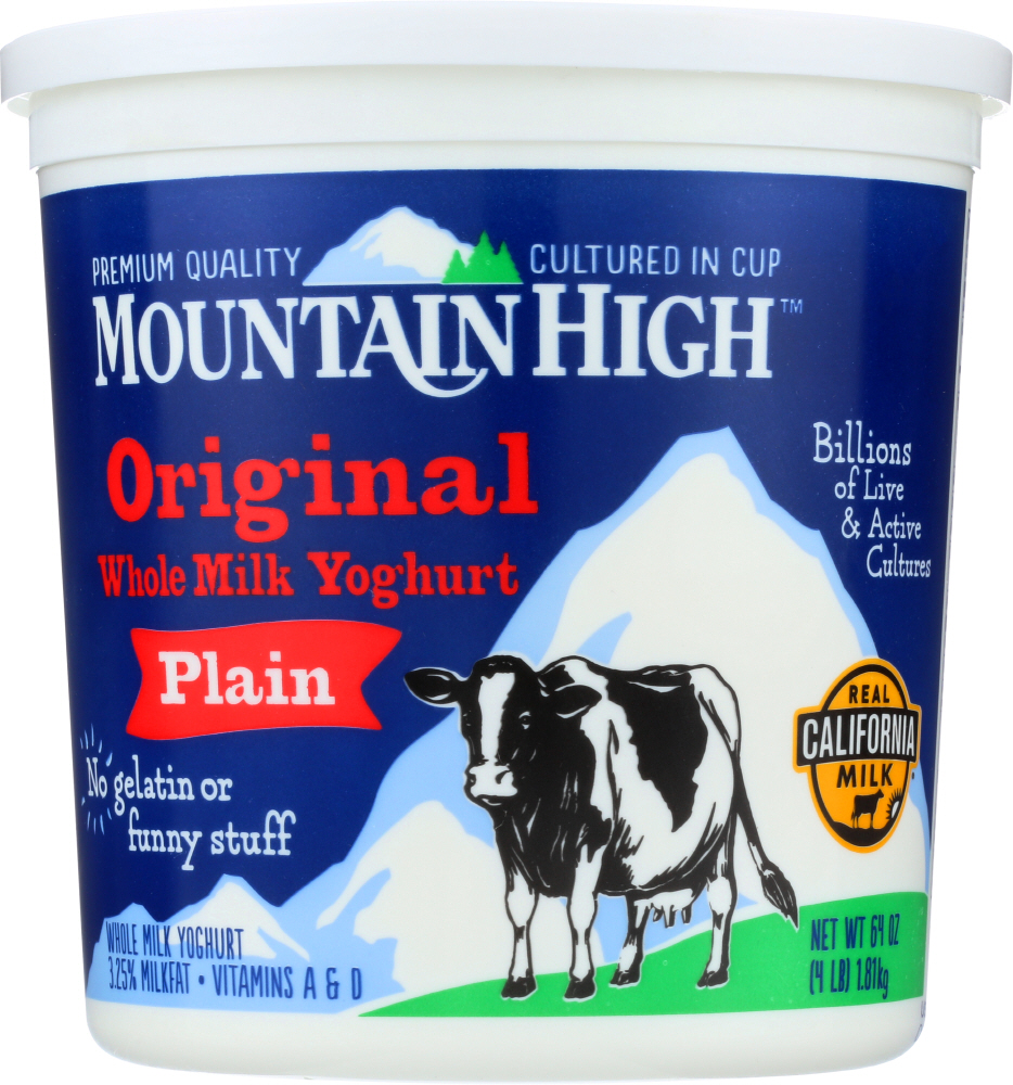 Mountain High Original Style Plain Yogurt - mountain