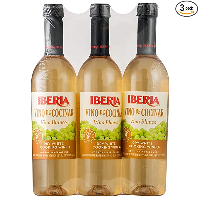 Iberia Dry White Cooking Wine, 25.4 oz (Pack of 3) - 075669123353