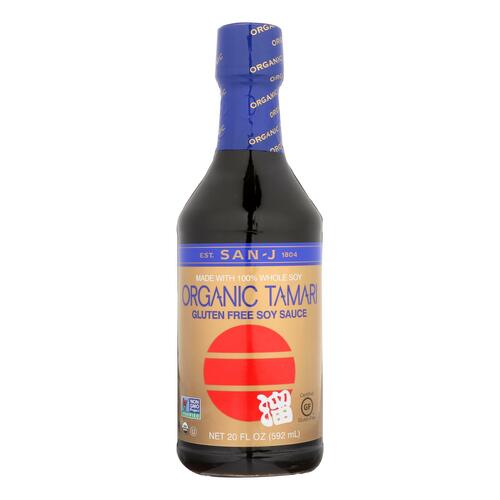 Organic Tamari Gluten Free Soy Sauce - 075810001356