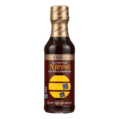 San - J Asian Cooking Sauce - Teriyaki - Case Of 6 - 10 Fl Oz. - 075810112250