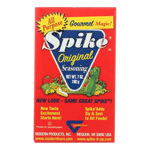 SPIKE: Original Magic All Purpose Gourmet Natural Seasoning, 7 oz - 0075820204082