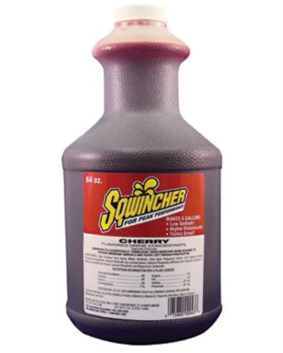 Sqwincher 64 Ounce Liquid Concentrate Cherry Electrolyte Drink. (4 Each) - 075880000433