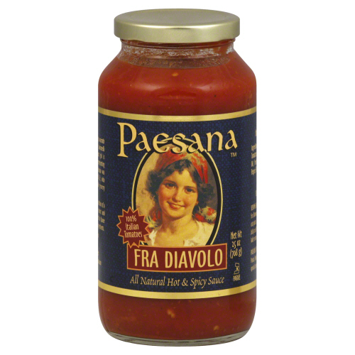 PAESANA: Sauce Fra Diavolo, 25 oz - 0076050170222