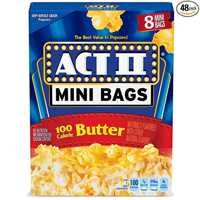Microwave Popcorn, Butter - 076150201437